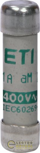 Предохранитель ETI CH8x32 aM 1A 400V 2652000