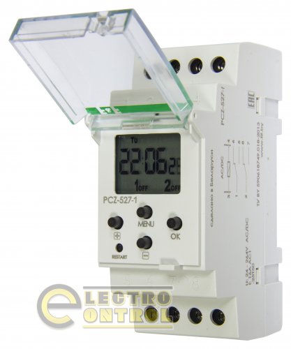 Таймер EA F&F PCZ-527-1 астрономический и недельный