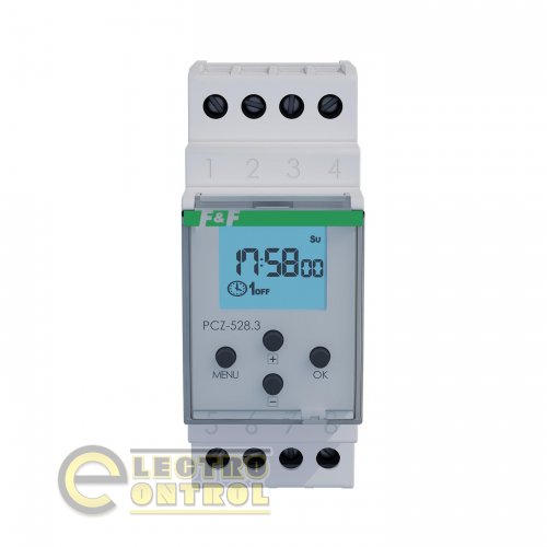 Таймер программируемый F&F PCZ-528.3 универсальный