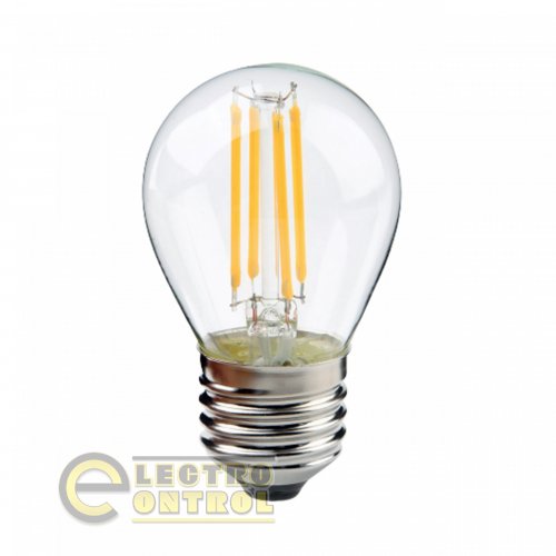 Світлодіодна лампа Horoz FILAMENT BALL-6 6W Е27 2700К 001-089-0006-040