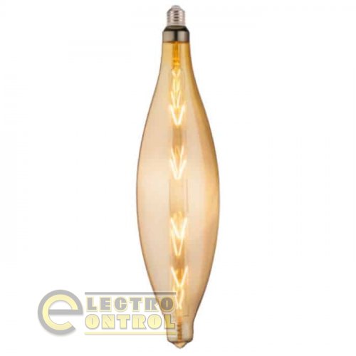 Светодиодная лампа Horoz Filament ELLIPTIC-XL 8W Е27 Янтарь 001-054-0008-110