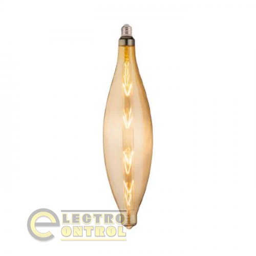 Светодиодная лампа Horoz Filament ELLIPTIC 8W Е27 Янтарь 001-054-0008-010
