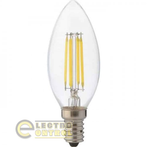 Світлодіодна лампа Horoz FILAMENT CANDLE-4 4W Е14 2700К 001-013-0004-010