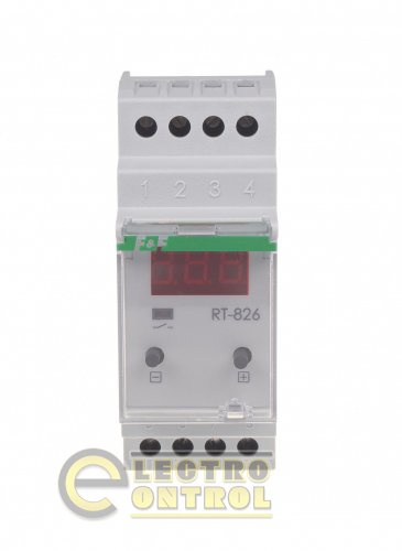 Регулятор температуры F&F RT-826 230В AC от -25°C до +130°C 16А