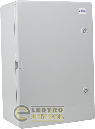 Корпус из АБС-пластика АСКО ударопрочный с монтажной панелью непрозрачная дверца 30х40х17 ІР65 серии UBox