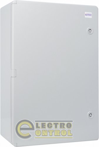 Корпус из АБС-пластика АСКО ударопрочный с монтажной панелью непрозрачная дверца 40х60х20 ІР65 серии UBox