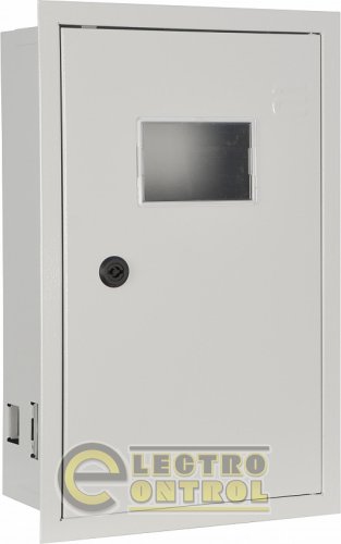 Щит учета АСКО металлический Light 12 модулей 3фс встроенный IP31 серии UBox