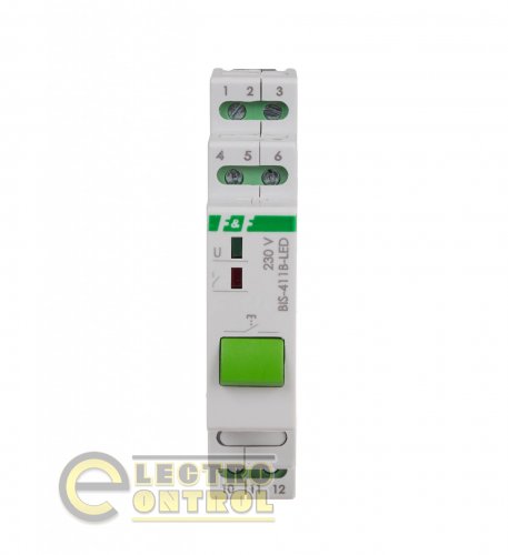 Імпульсне реле F&F BIS-411B-LED 220В 16А