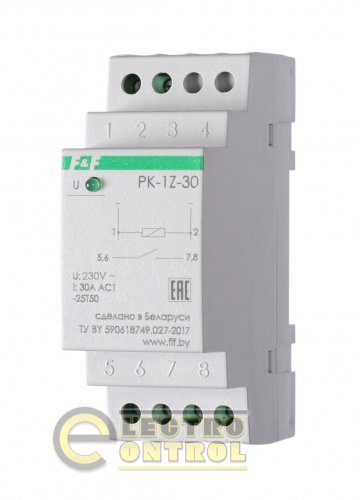 Электромагнитное реле F&F PK-1Z-30-230