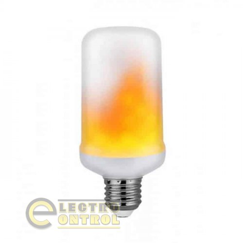 Светодиодная лампа Horoz с эффектом пламени FIREFLUX 5W E27 001-048-0005-010