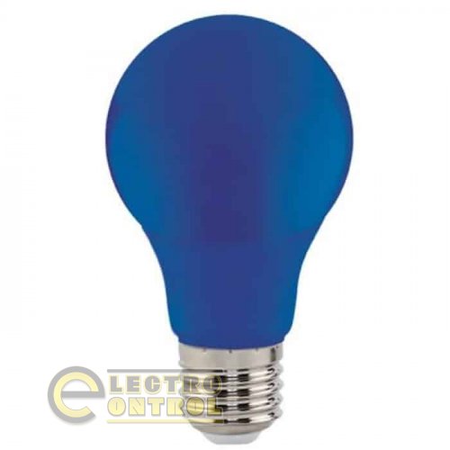 Светодиодная лампа Horoz SPECTRA 3W E27 синяя 001-017-0003-011
