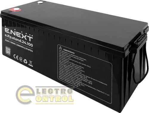 Аккумуляторная батарея Enext e.lfp.stand.24.100 256V 100Ah LiFePO4 s078017