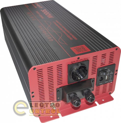Інвертор з функцією зарядки e.inv.pro.3000 12/220В 3000Вт чистий синус s073004