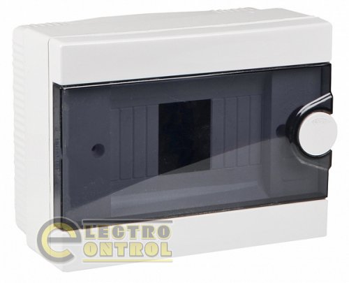 Щит модульний АСКО пластиковий 6 модулів навісний серії UBox