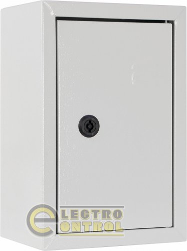 Щит з монтажною панеллю АСКО металевий Light 30х20х15 IP31 серії UBox