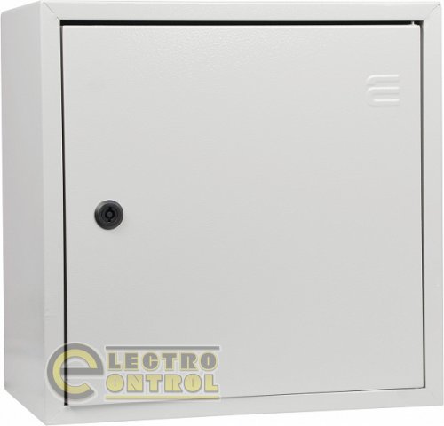 Щит з монтажною панеллю АСКО металевий Light 40х40х25 IP31 серії UBox