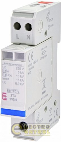 Ограничитель перенапряжения ETI ETITEC V 2T3 255/5 2+0 RC 2442974