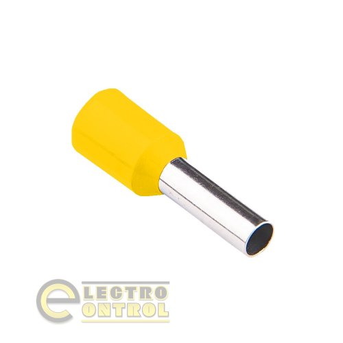 Наконечник Takel 500666ж втулочный (трубчатый) с изоляцией HB 1/8 Наконечник Takel 500666ж втулочный (трубчатый) с изоляцией HB 1/8