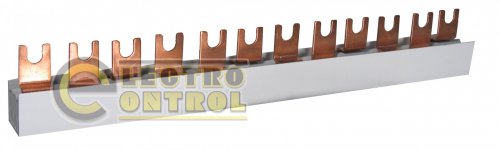 Шина питания ETI IZ10/L1NL2NL3N/54  2911045  10мм2 3P+N 1м Fork 54mod