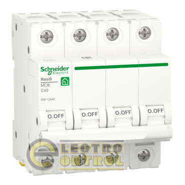 Автоматический выключатель Schneider-Electric R9F12440 Resi9 6kA 4P 40A C