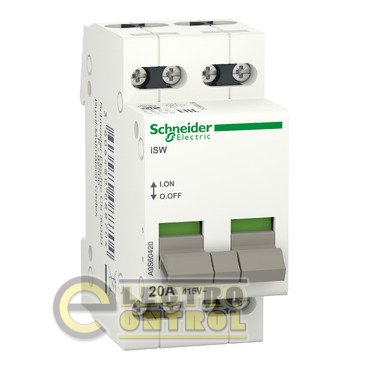 Выключатель нагрузки Schneider-Electric A9S60420 Acti9 iSW 4P 20A