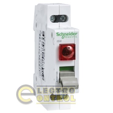 Выключатель нагрузки Schneider-Electric A9S61132 Acti9 iSW 1P 32A красная подсветка