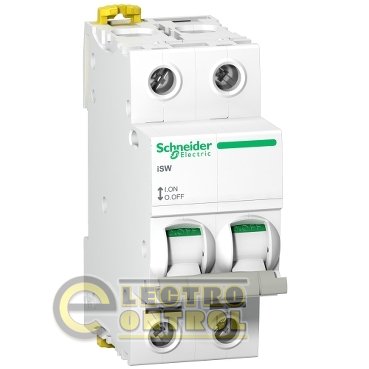 Выключатель нагрузки Schneider-Electric A9S65292 Acti9 iSW 2P 125A