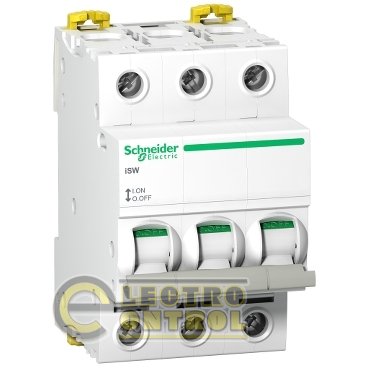 Выключатель нагрузки Schneider-Electric A9S65391 Acti9 iSW 3P 100A
