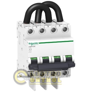 Автоматичний вимикач Schneider-Electric A9N61650 Acti9 С60PV-DC 2Р 10А DC
