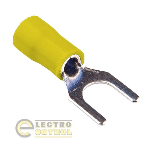 Наконечник Takel 500467 вилочный с изоляцией SV 5.5-6 Наконечник Takel 500467 вилочный с изоляцией SV 5.5-6