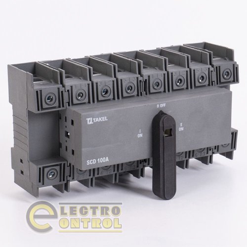 Переключатель нагрузки трехпозиционный Takel 510325 SCD 8P 100A