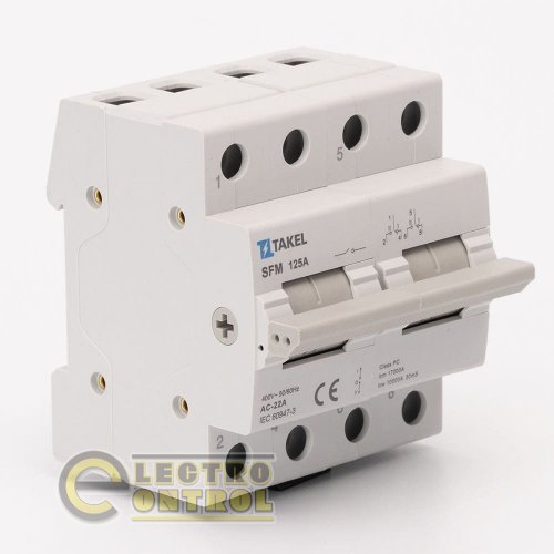 Переключатель нагрузки трехпозиционный Takel 507818 SFM 2P 125A