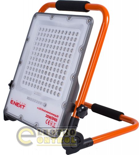 Прожектор Enext l0790014 світлодіодний акумуляторний e.LED.flood.stand.emerg.20