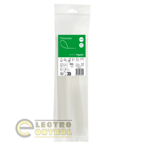 Хомут кабельный Thorsman IMT46417 300x3.6мм белый (100шт) Хомут кабельный Thorsman IMT46417 300x3.6мм белый (100шт)