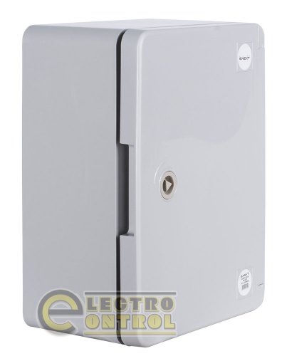 Корпус Enext p084101 из ABS-пластика e.plbox.pro.p.28.21.13 с непрозрачной дверцей 280х210х130мм ІР65