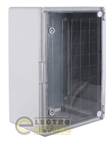 Корпус Enext p084207 из ABS-пластика e.plbox.pro.p.60.40.20.tr с прозрачной дверцей 600x400x200мм ІР65