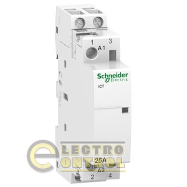 Модульный контактор iCT Schneider-Electric A9C20132 25A 2NO 24В