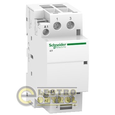 Модульний контактор iCT Schneider-Electric A9C20162 63A 2NO 24В