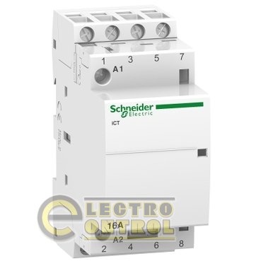 Модульный контактор iCT Schneider-Electric A9C22114 16A 4NO 24В