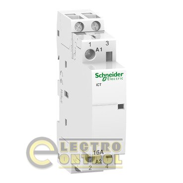 Модульний контактор iCT Schneider-Electric A9C22512 16A 2NO 220В