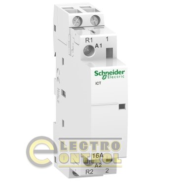 Модульный контактор iCT Schneider-Electric A9C22515 16A 1NO 1NC 220В