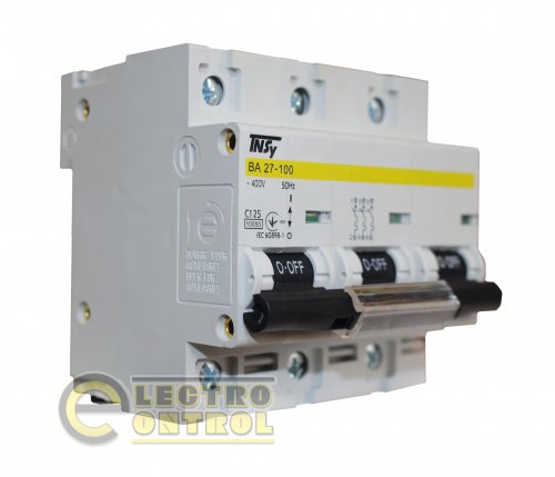 Автоматический выключатель TNSy ВА27-100 TNSy5504860 3Р 125А 10кА C