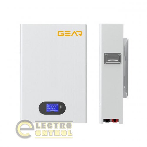 Аккумуляторная батарея GEAR LiFePo4 51.2V / 100 Ah (5120Wh)