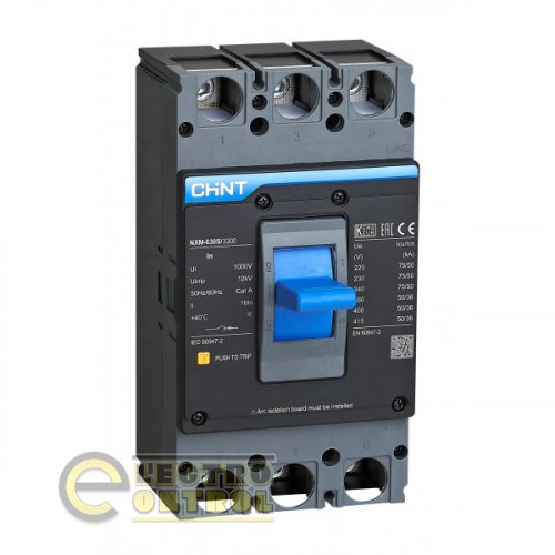 Автоматический выключатель CHINT 131374 в литом корпусе NXM-630S/3300 500A