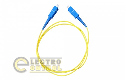 Патч-корд оптичний GEAR G652D SC/UPC-SC/UPC SingleMode Simplex 1м