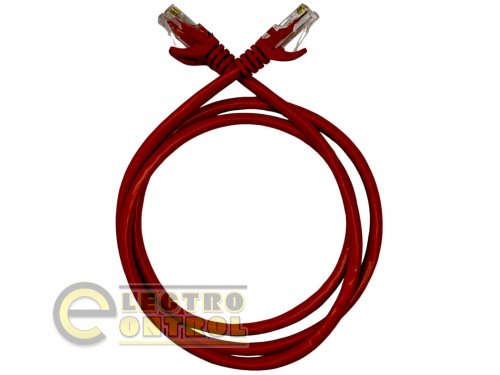 Патч-корд GEAR САТ.5E UTP CU 24AWG 0.25м красный