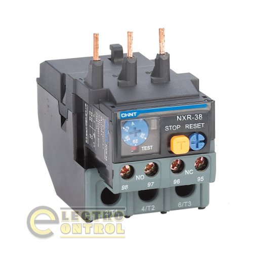 Тепловое реле CHINT 837121 NXR-38 30A-38A Тепловое реле CHINT 837121 NXR-38 30A-38A