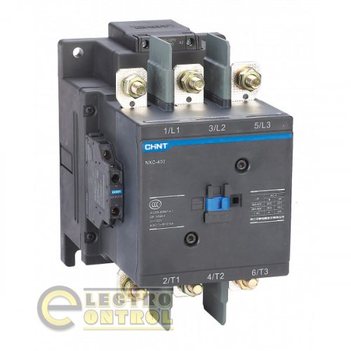Контактор CHINT 836548 NXC-400 400A AC/DC 220В-240V/АС3 2NO+2NC 50Гц