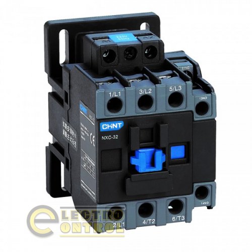 Контактор CHINT 938334 NXC-25 400V 50/60Hz 1NO+1NC