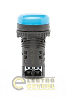 Лампа сигнальная ETI 4771704 LED матовая ELPI-024С-B 24V AC/DC синяя